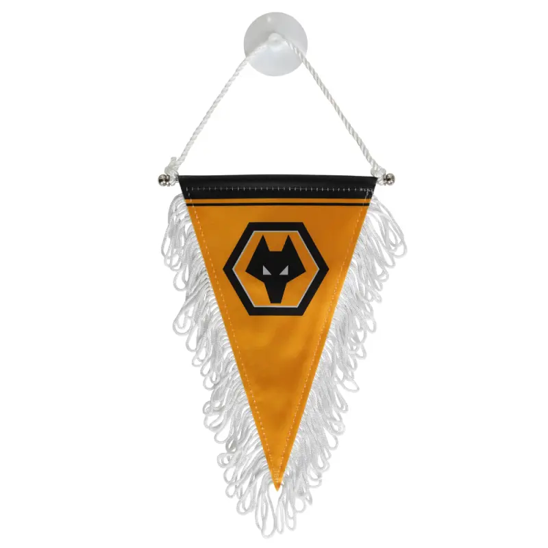 Wolverhampton Wanderers Shirt Store | Car Pennant Collection Wolverhampton Wanderers Official Gear